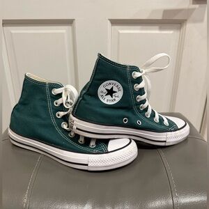 Converse Kids High-Top Sneakers - Green Sz. 3